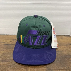 Snapback vintage Sports Specialties Utah Jazz/años 90 NBA nuevo con etiquetas - Imagen 1 de 13
