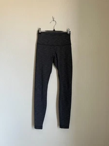 Lululemon Wunder Under Hi-Rise Tight Full-On Luxtreme 28" Heather Black Sz US 4 - Picture 1 of 6