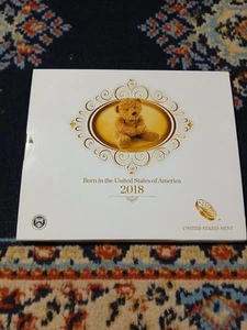 2018 Born in the USA Birth Year Proof Set 5 Coins Original US Mint OGP & COA - Bild 1 von 5