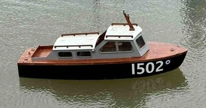 Radio Control wooden model boat kit Fast Patrol Launch with Fittings CNC - Picture 1 of 10