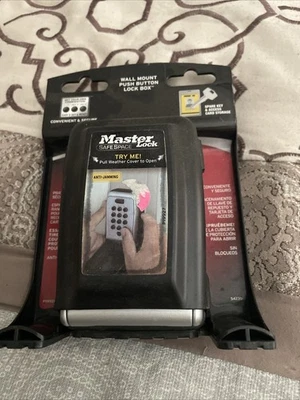MasterLock Wall Mount Push Button Lock Box Never Used - Image 1 of 2
