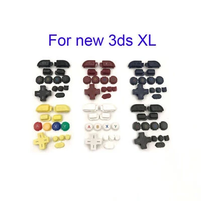 ABXY Button LR ZL ZR HOME Button Replacement For Nintendo New 3DS XL LL - Image 1 of 4