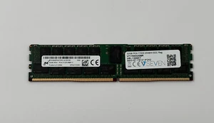 Micron 32GB DDR4 Reg-ECC RAM 2133MHz PC4-17000 2RX4 - MTA36ASF4G72PZ-2G1B1RK - Bild 1 von 2