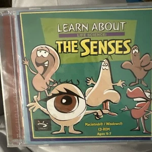 Learn About Life Science: The Senses PC MAC CD smell taste sight home schooling - Picture 1 of 2