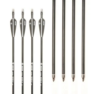 6Pcs 26'' Spine500 Fiberglass Arrows Replaceable Arrowhead Archery Shooting - Picture 1 of 7