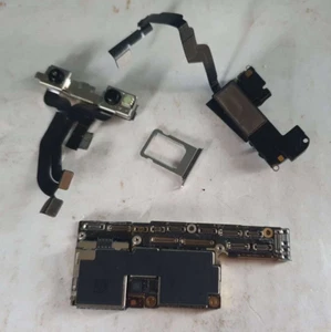 Apple iPhone XS 64GB Motherboard Silver (No Face ID) (Unlocked) Working! - Photo 1/6