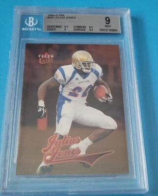 2004 Fleer Ultra Gold Medallion Julius Jones #232 Rookie RC 9 mint becket cowboy - Image 1 of 3