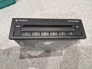 Genuine 1K0035110B 1DINCDC Volkswagen CD CHANGER player in car audio stereo - Picture 1 of 7