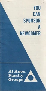 YOU CAN SPONSOR A NEWCOMER, Al-Anon Family Group booklet 1968 AFG - Picture 1 of 5