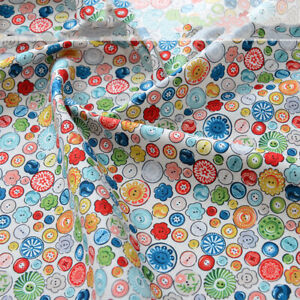 Fabric Handmade Home Floral Dot Sheet