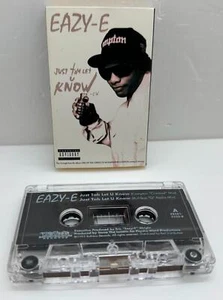 Eazy-E Just Tah Let U Know Single Classic West Coast Hardcore Gangsta Rap - Picture 1 of 2
