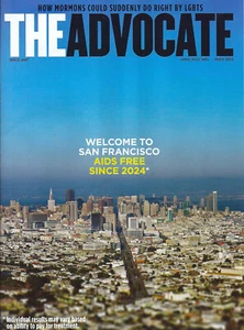 THE ADVOCATE MAGAZINE April May 2014 San Francisco AIDS Free Britney Spears - Picture 1 of 4