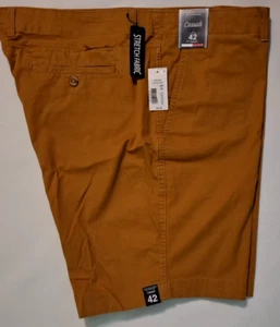 42x9 Men's Roundtree & Yorke Casuals Chino Shorts Cotton Spandex NWT - Picture 1 of 5