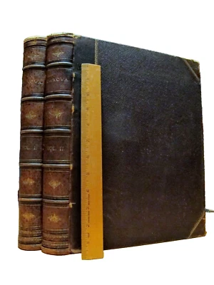 WORKS of ANTONIO CANOVA Italian Sculpture & Modeling HELIOTYPE Engravings 1st ed - Image 1 of 4