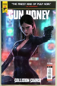 Gun Honey Collision Course #3A - Titan Comics - Charles Ardai - Ang Hor Kheng - Imagen 1 de 2
