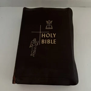 Holy Family Edition of the Catholic Bible Vintage 1950 Illustrated Thumb tabs - Picture 1 of 14