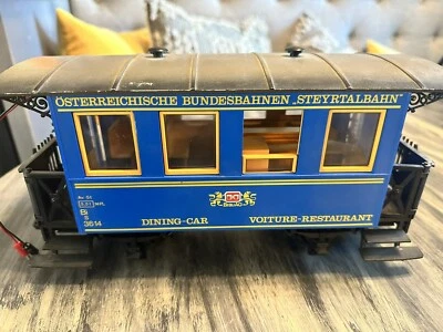 LGB 3013 Dining Car #3614 Voiture-Restaurant - Image 1 of 2