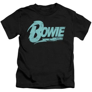 DAVID BOWIE LOGO Licensed Toddler Kids Graphic Band Tee Shirt 2T 3T 4T 4 5-6 7 - Picture 1 of 3