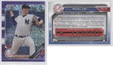 2019 Bowman Chrome Prospects Purple Shimmer Refractor Mike King Michael #BCP-162