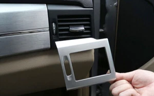 For Mercedes-Benz GLK 2009-15 ABS Silver Air Conditioning Air Outlet Vent Trim - Picture 1 of 12