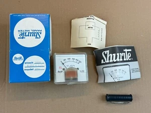 NOS NIB Vintage Shurite DC Volt Meter Measures 0-500 VDC Gauge 8118 Model 850 - Picture 1 of 13