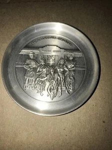 Royal Selangor Pewter - Kuala Lumper, Malaysia Central Market Coaster - 3 1/4” - Picture 1 of 3