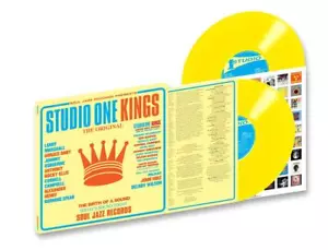Soul Jazz Records presents Studio One Kings LTD 2LP Yellow Vinyl 2023 SJRLP156C - Bild 1 von 1