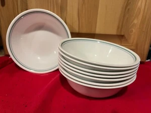 Cuencos vintage Corelle Country Cottage (corazón azul/hiedra verde) - por pieza - Imagen 1 de 2