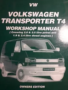 Volkswagen Transporter Workshop Manual - Foto 1 di 2