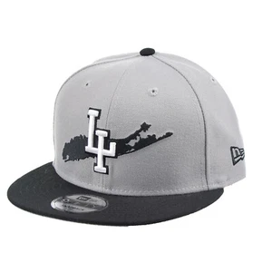 New Era Long Island NY 9Fifty Men's Snapback Grey-Black - Picture 1 of 4
