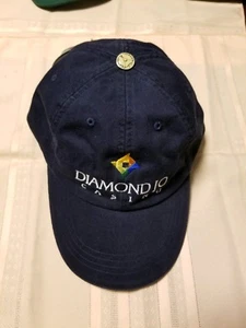 Diamond Jo Casino Blue Adjustable Hat, Dubuque, IA, Casino Collectible, New - Picture 1 of 5