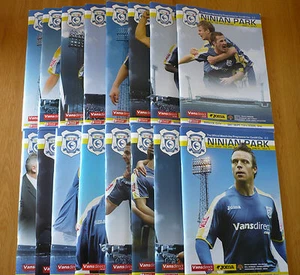 Cardiff City Home Programmes 2008/09 - Select from the drop down list - Picture 1 of 1