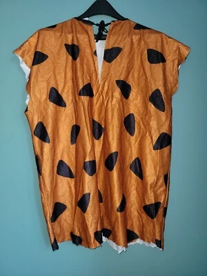 МУЖСКОЙ ВИНТАЖНЫЙ СТАНДАРТНЫЙ КОСТЮМ 1994 UNIVERAL CITY STUDIOS FRED FLINTSTONE - Изображение 1 из 4