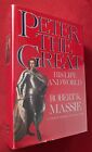 Robert K MASSIE / Peter the Great SIGNED FIRST PRINTING 1st Edition 1980