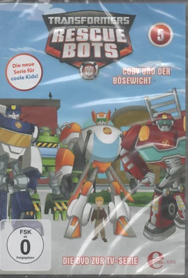 Transformers Rescue Bots Teil 5 Kult DVD NEU Cody und der Bösewicht Kinder Teen  - Bild 1 von 2