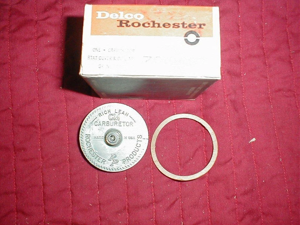 Nuevo de Lote Antiguo GM 1961 Oldsmobile F-85 Rochester 2 barriles 8 cilindros estrangulador estadístico y bobina Foto 1 de 1