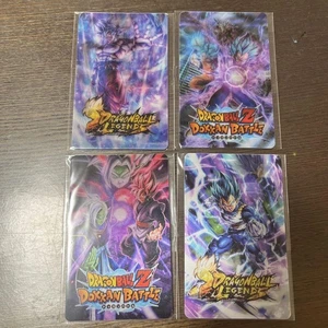 Juego completo de tarjetas lenticulares Jump Victory Carnival Dragon Ball 4 piezas impermeables - Imagen 1 de 1