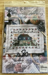 Heartstring Samplery Kreuzstichkarte HOPE MORE Designed By Beth Twist - Bild 1 von 2