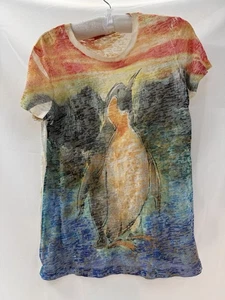 Big Bang USA Women’s Wild West Graphic Short Sleeve Top Size M - Picture 1 of 13