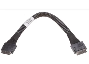 Molex 80 Position PCIe x8 Plug to Plug 0.656' (200.00mm, 7.874") Black Shielded - Picture 1 of 3