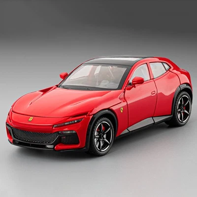 1/22 Ferrari Purosangue FUV Diecast Model Toy Car Sound Light Kids Toy Gifts - Image 1 of 4