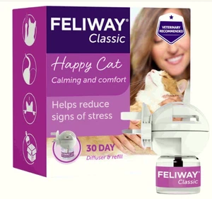 FELIWAY Classic 3 x 30 Day Refill 48ml Value Pack Happy Cat | Calming & Comfort - Picture 1 of 6