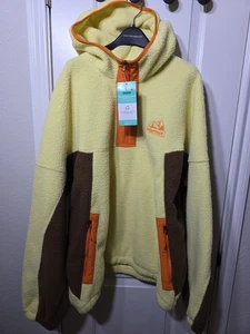 NEU Marmot Herren Super Aros Fleece Hoody 1/2 Zip Jacke gelb Gr. XL - Bild 1 von 13