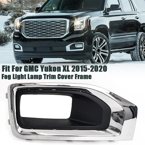 For 2015~2020 GMC Yukon Fog Light Bezel Cover Trim ABS Right Passenger GM1039187 - Picture 1 of 10