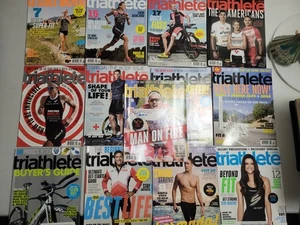 Lot of 13 Runners Magazine, Triathlete Running Magazines 2015 - Picture 1 of 8