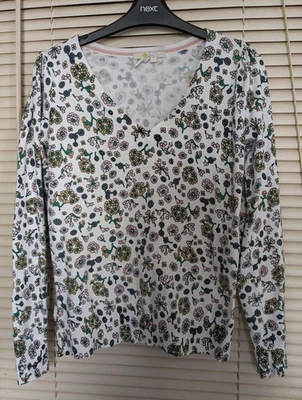 Jersey floral Boden - Talla S Foto 1 de 4