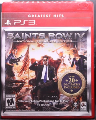 全新 Saints Row IV: National Treasure Edition(索尼 PlayStation 3 PS3,2014) — 第 1/4 张图片