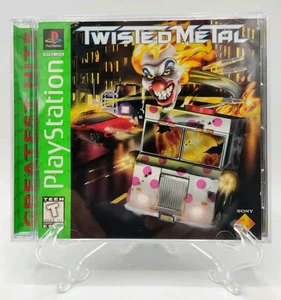 Twisted Metal - (PS1, 1995) *CIB + Case Protector* Top Zustand* Getestet! - Bild 1 von 24
