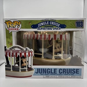 Funko Pop Rides Jungle Cruise Excursion Boat Mickey Mouse #103 Exclusive New - Picture 1 of 8