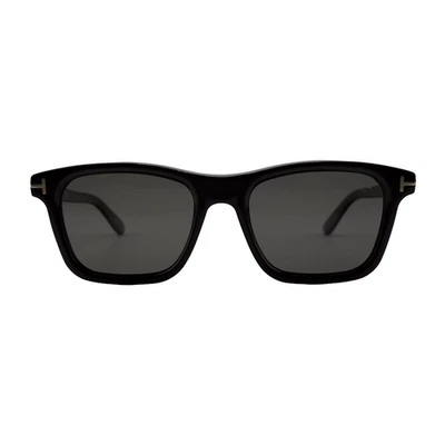 Tom Ford Barron FT1179 Shiny Black Polarized Sunglasses 54mm 20mm 145mm - 01D - Image 1 of 4